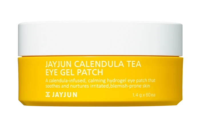 JAYJUN Cosmetic Calendula Tea Eye Gel Patch شرائح العين الهايدروجيل بمستخلص زهرة القطيفة