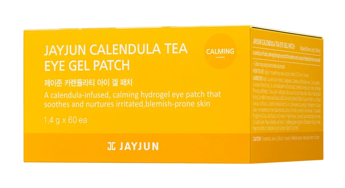 JAYJUN Cosmetic Calendula Tea Eye Gel Patch شرائح العين الهايدروجيل بمستخلص زهرة القطيفة