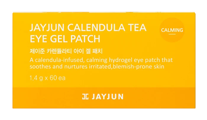 JAYJUN Cosmetic Calendula Tea Eye Gel Patch شرائح العين الهايدروجيل بمستخلص زهرة القطيفة