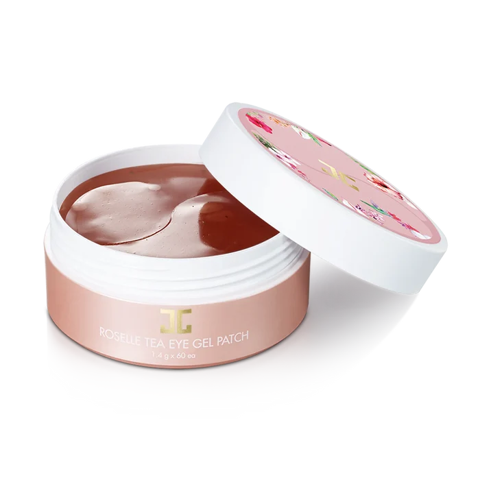 JAYJUN Cosmetic Roselle Tea Eye Gel Patch شرائح العين بشاي الكركديه