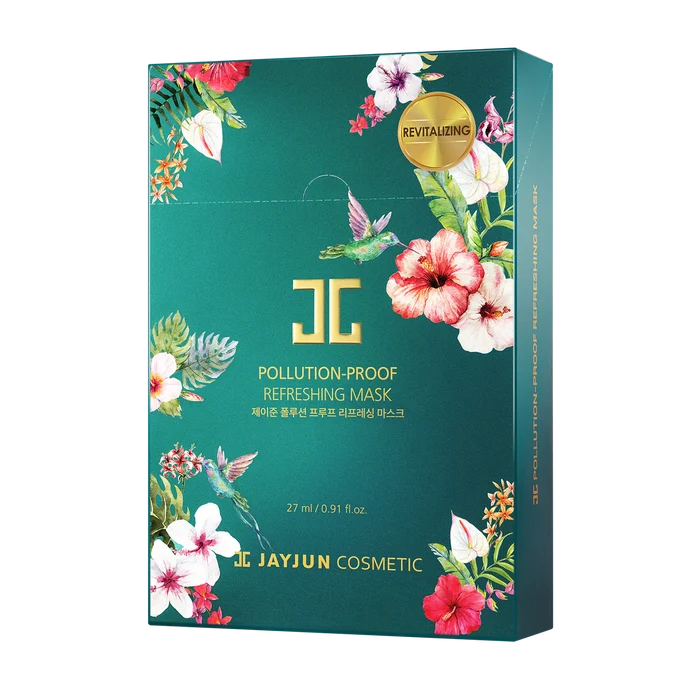 JAYJUN Pollution Proof Refreshing Mask 10 pcs Set مجموعة اقنعة ورقية للبشرة