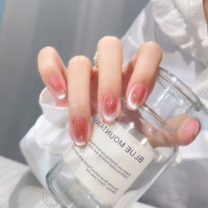 KaSi 15ml Healthy Small Bulb Crystal Cat Eye Gel Polish T3596