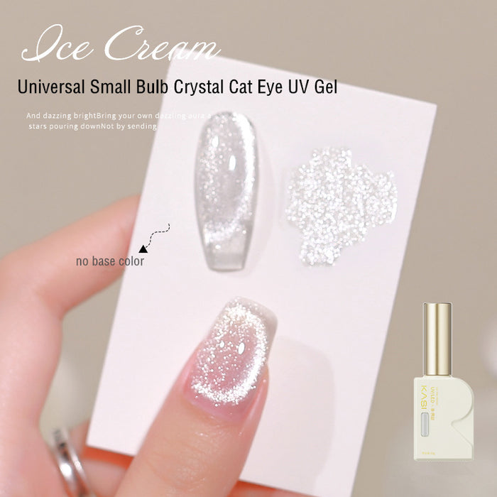 Universal Small Bulb Crystal Cat Eye UV Gel