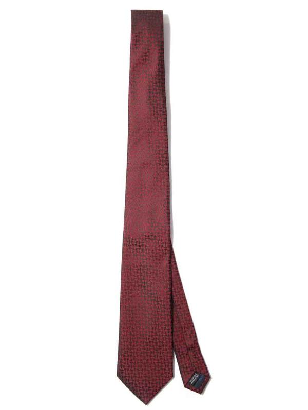 Kingcross Structure Dark Maroon Microfibre Tie