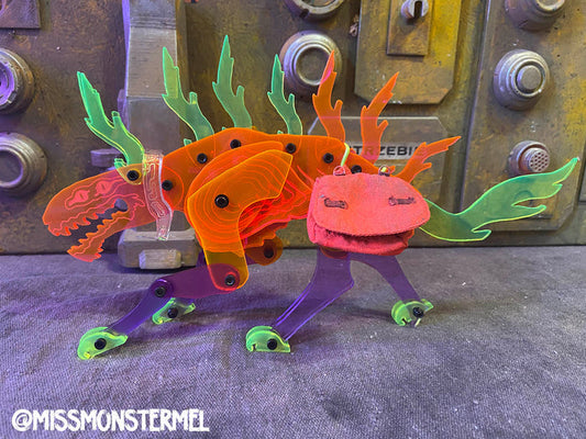 LASER HOUND - POSEABLE ACRYLIC FIGURE NUMBER 13