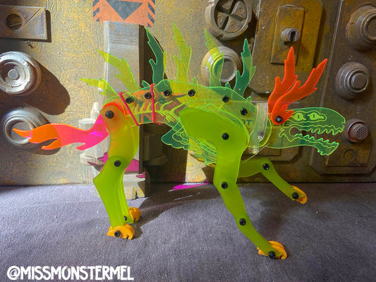 LASER HOUND - POSEABLE ACRYLIC FIGURE NUMBER 19