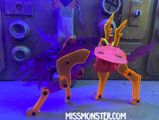 LASER HOUND - POSEABLE ACRYLIC FIGURE NUMBER 9