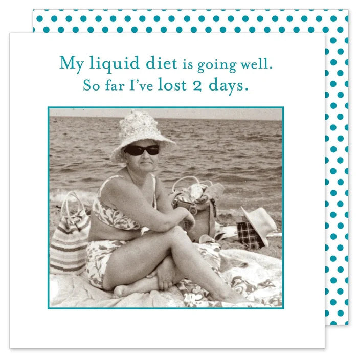 Liquid Diet Cocktail Napkins
