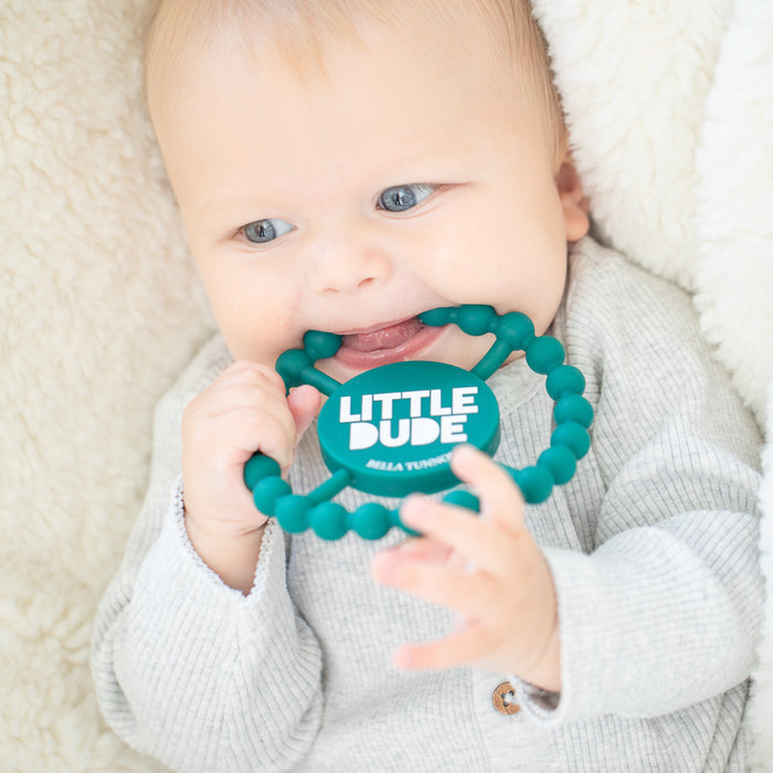 Little Dude Happy Teether