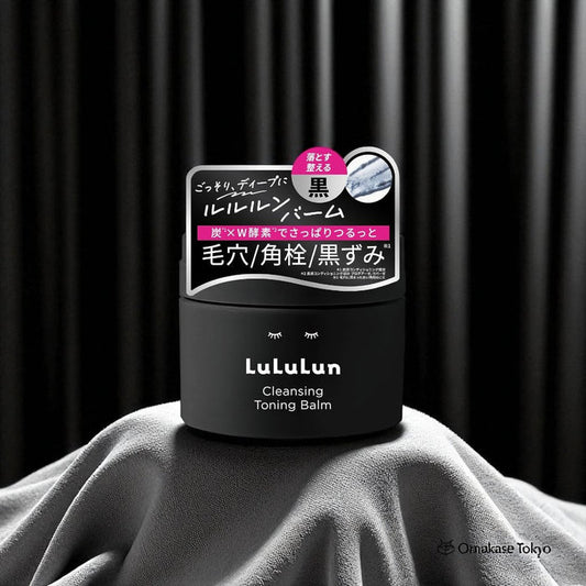 Lululun Cleansing Toning Balm, Clear Black