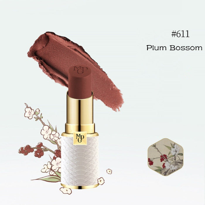 MAOGEPING Forbidden City 5th - Butterfly In Flowers Series Matte Lipstick T3460