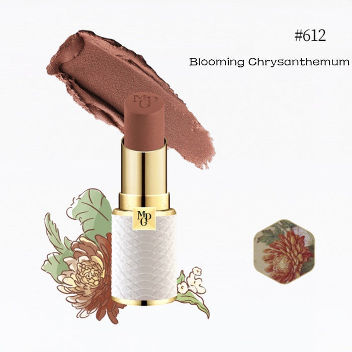 MAOGEPING Forbidden City 5th - Butterfly In Flowers Series Matte Lipstick T3460