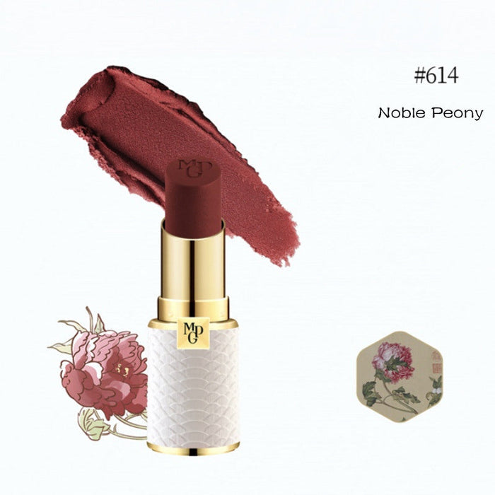 MAOGEPING Forbidden City 5th - Butterfly In Flowers Series Matte Lipstick T3460