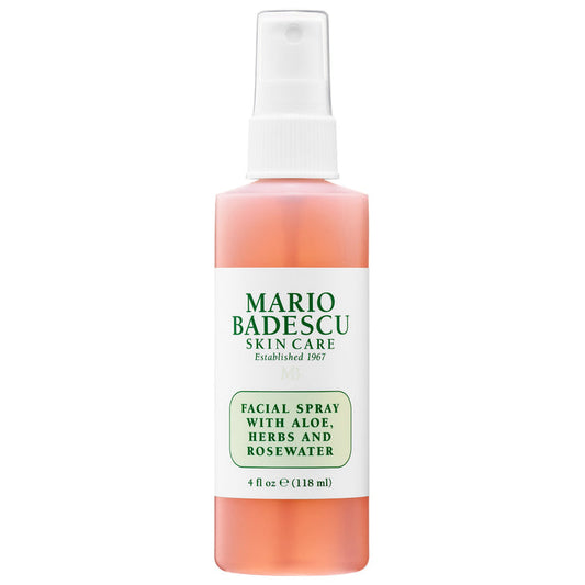 MARIO BADESCU Facial Spray With Aloe Hrebs And Rosewater.   بخاخ للوجه بخلاصة الأعشاب والصبار وماء الورد