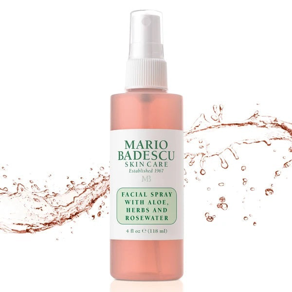 MARIO BADESCU Facial Spray With Aloe Hrebs And Rosewater.   بخاخ للوجه بخلاصة الأعشاب والصبار وماء الورد