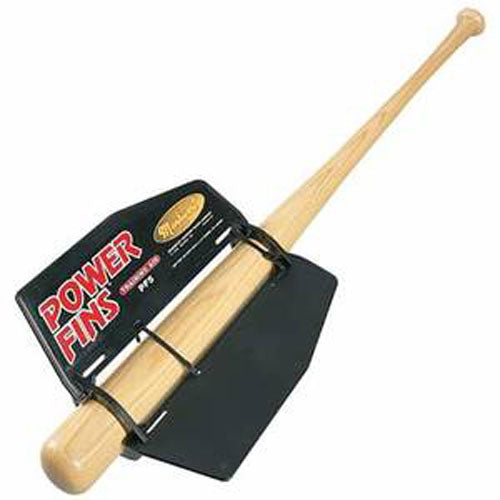 The Markwort Power Fins Resistance Swing/Batting Aid (PF5) attaches to your bat to help boost swing technique, hand speed, and strength—perfect for maximizing training with your baseball or softball bat.