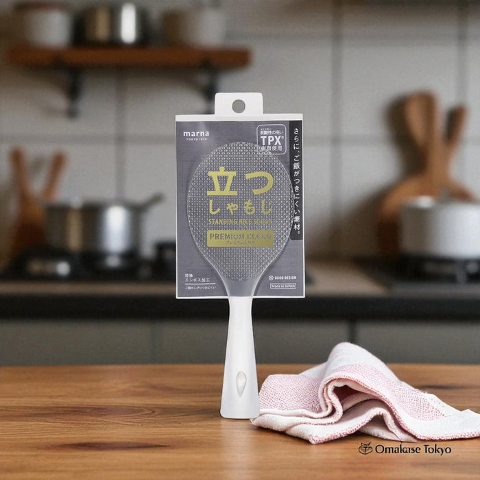 Marna K555CL Standing Clear Rice Scoop