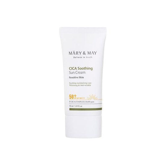[Mary&May] Cica Soothing Sun Cream SPF 50+ PA++++ 50ml - Ballagrio