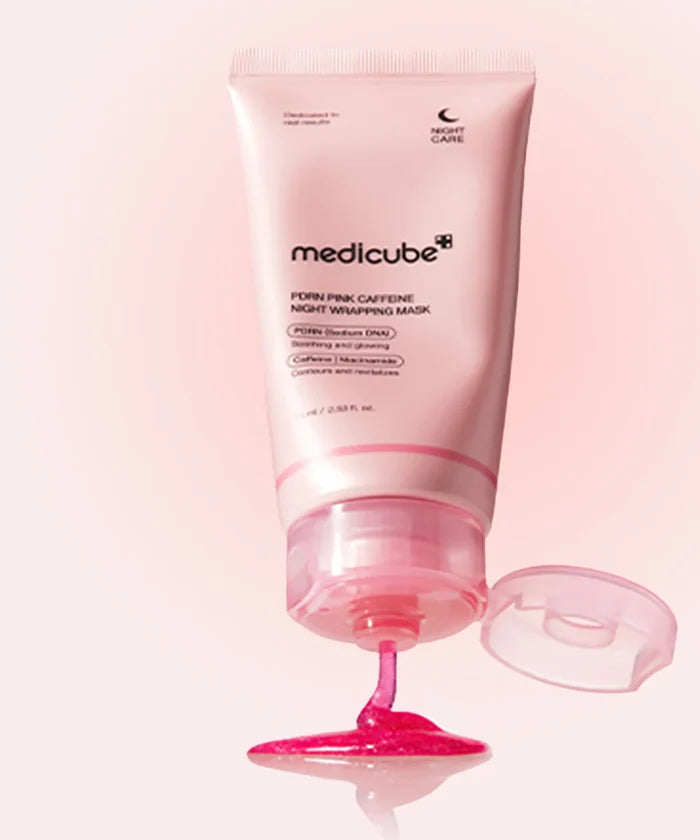 Medicube PDRN Pink Caffeine Night Wrapping Mask - 75ml