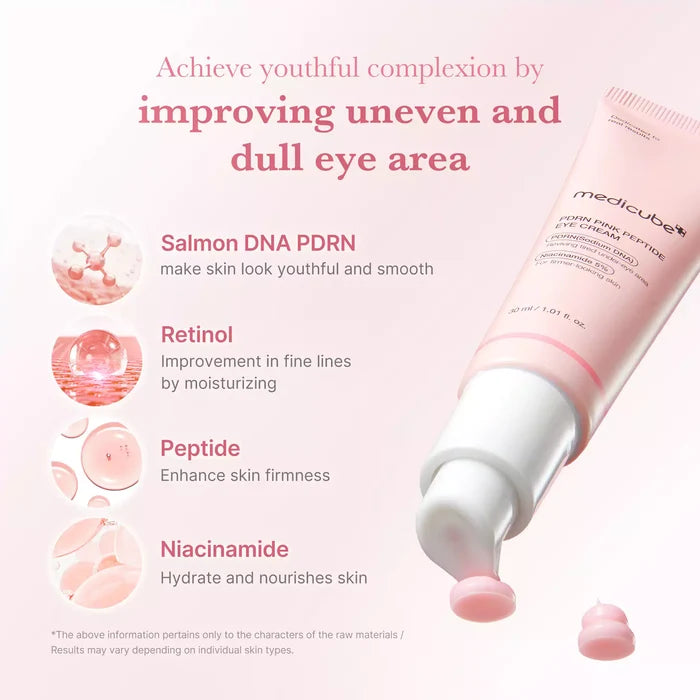 Medicube PDRN Pink Peptide Eye Cream - 30ml