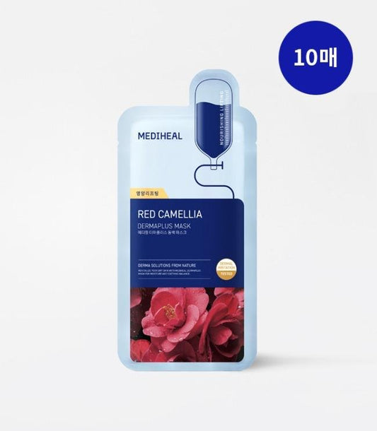 Mediheal Derma Plus Camellia Mask 10ea - Komiko Beauty