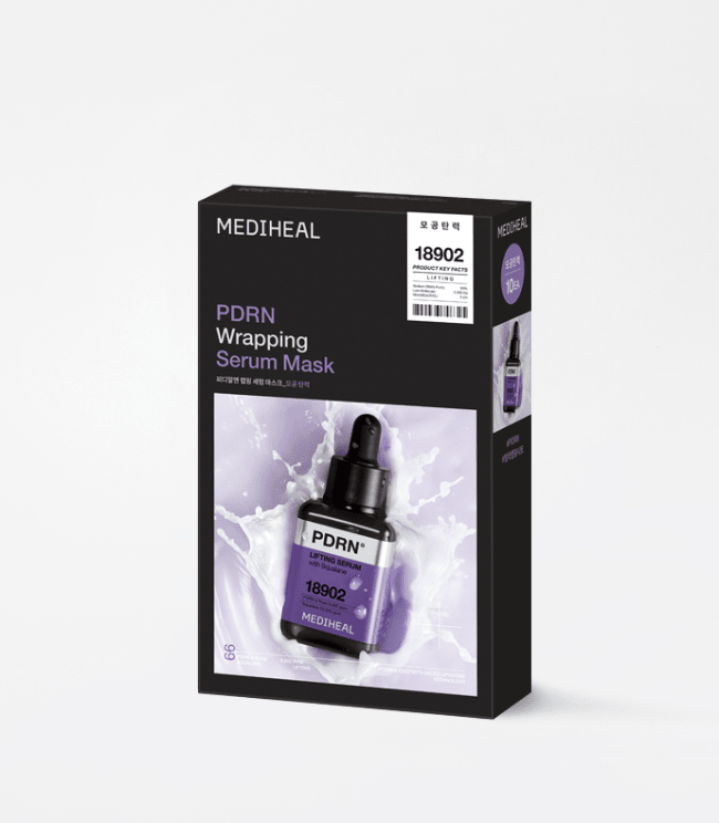 Mediheal PDRN Wrapping Serum Mask Sheet Pore Tightening 10ea - Komiko Beauty