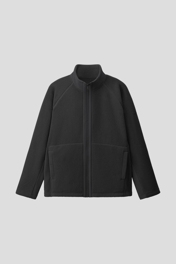 Men's Lightweight Stand-Collar Micro Fleece Jacket (Mid Warmth) PM038