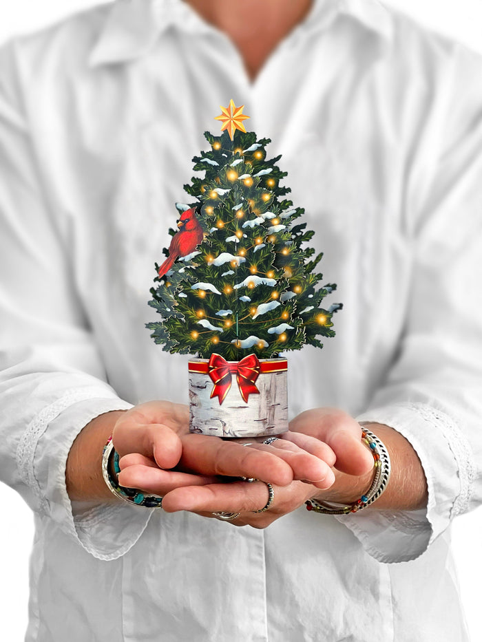 Merry Mini Tree Pop-Up Card