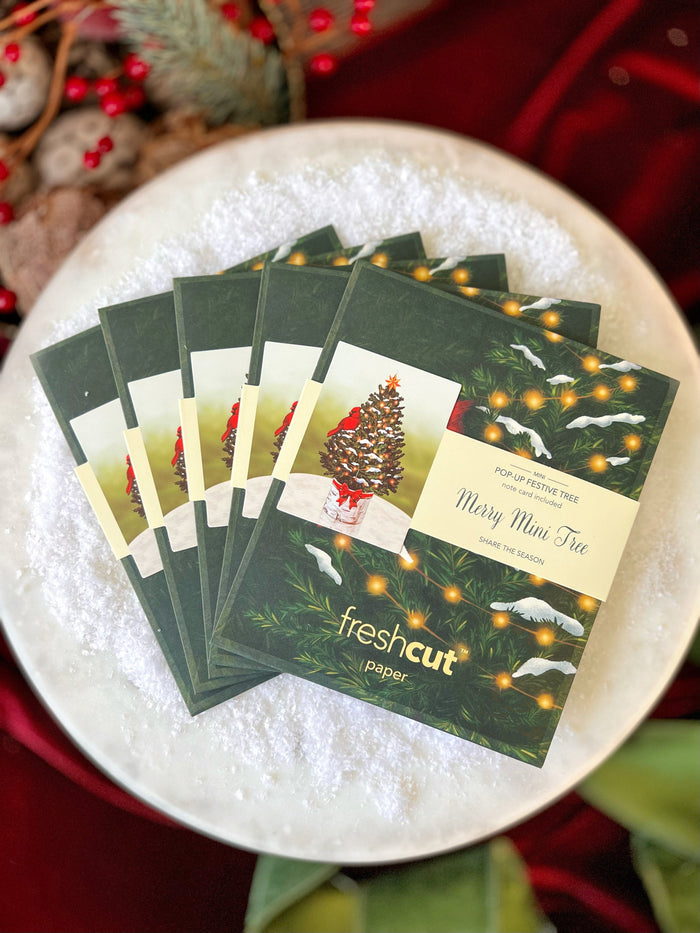 Merry Mini Tree Pop-Up Card