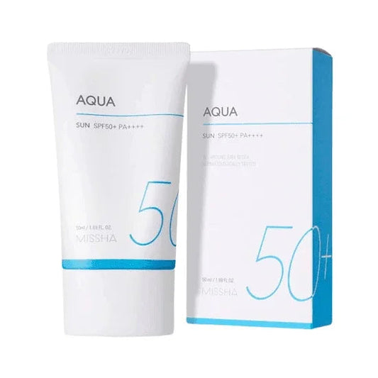 [MISSHA] All Around Safe Block Aqua Sun (Renewal) SPF 50+ PA++++ 50ml - Ballagrio