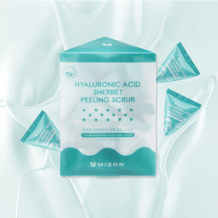 Mizon Hyaluronic Acid Sherbet Peeling Scrub مقشر البشرة بالهايلرونك اسد
