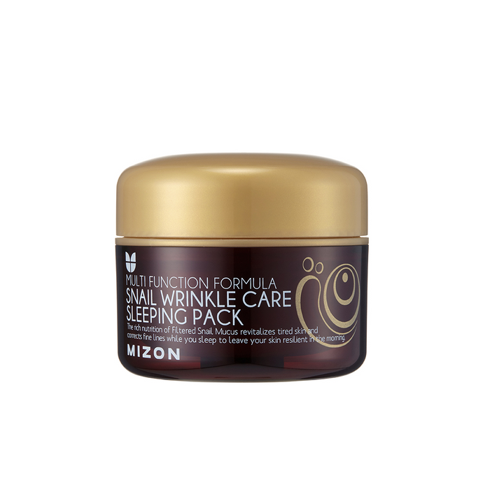 MIZON Snail Wrinkle Care Sleeping Pack باك النوم من ميزون