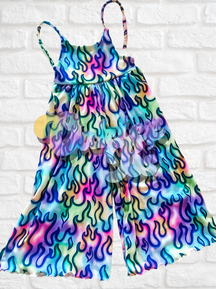 Multi Flames Clover/Flora Jumper