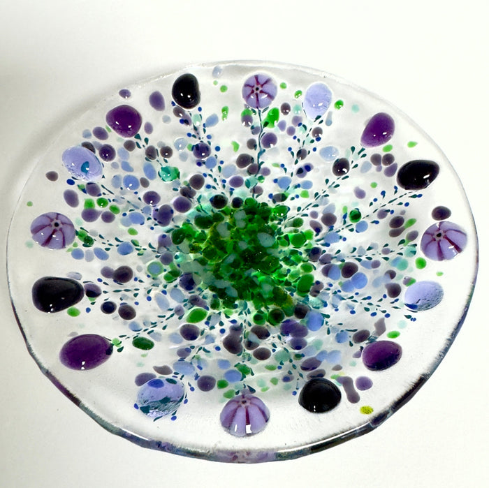 Murrini Trinket Tray Purple