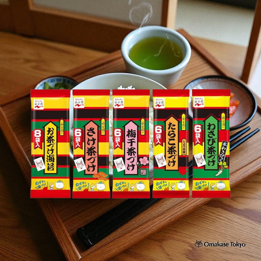 Nagatanien Ochazuke 5 Variety Set 48 Servings