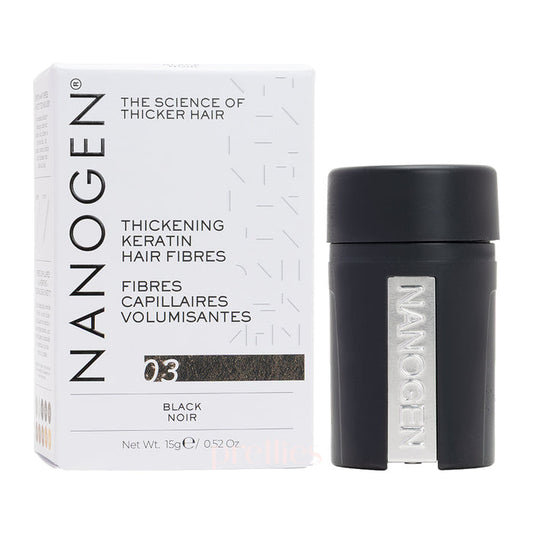 NANOGEN Keratin Hair Fibres (Shade No.03 Black) 15g
