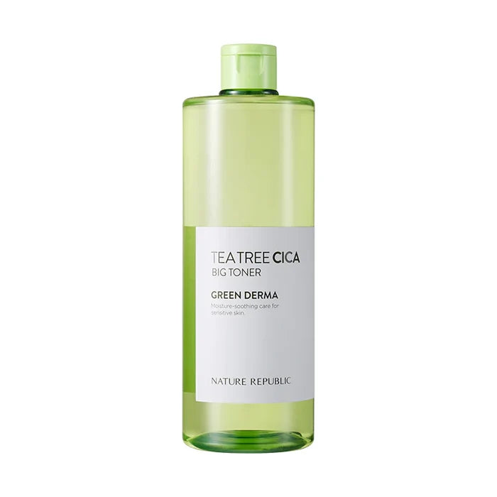 NATURE REPUBLIC Green Derma Mild Cica Big Toner تونر مرطب ومهدئ للبشرة