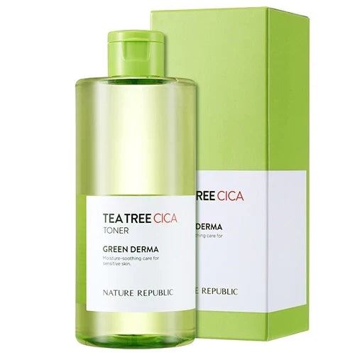 NATURE REPUBLIC Green Derma Mild Cica Big Toner تونر مرطب ومهدئ للبشرة
