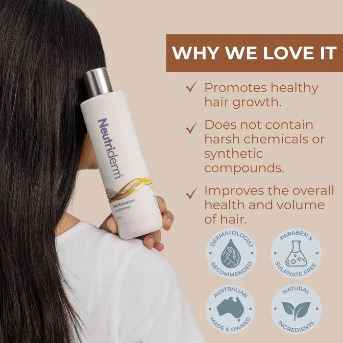 Neutriderm Hair Enhancer Volumising Set of 3 - 250+250+250ml