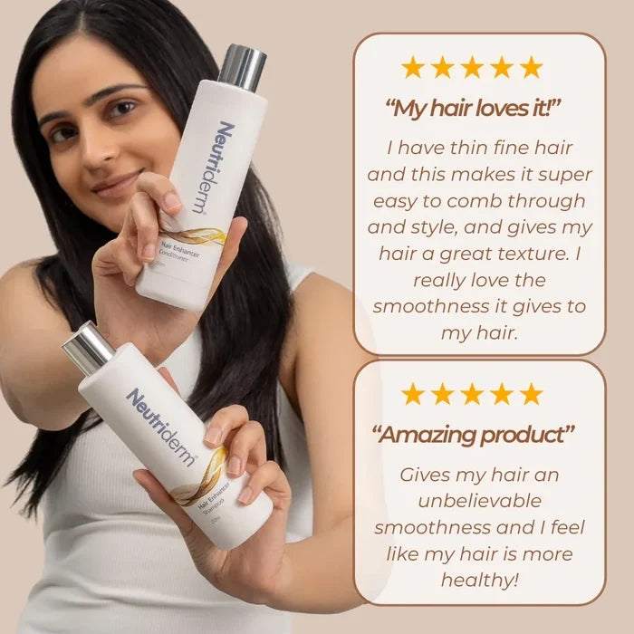 Neutriderm Hair Enhancer Volumising Set of 3 - 250+250+250ml