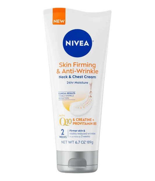 NIVEA Skin Firming & Anti Wrinkle Neck & Chest Cream كريم نيفيا لشد البشرة ومقاومة التجاعيد – للرقبة والصدر