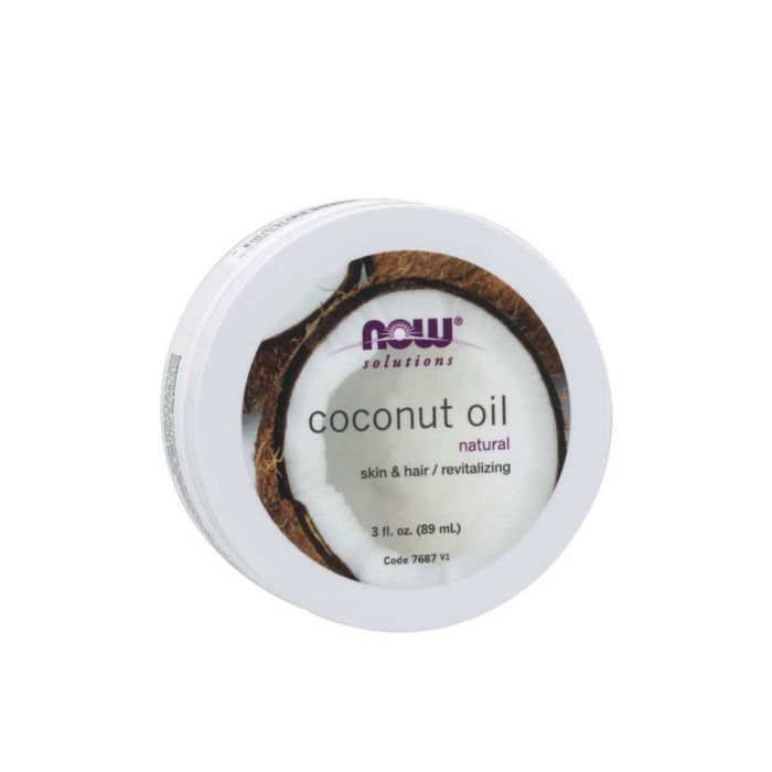 NOW FOODS SOLUTIONS Coconut Oil زيت جوز الهند الطبيعي من ناو