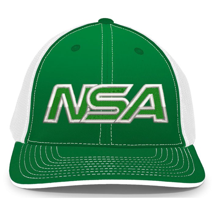 Small / Medium / Kelly Green-White