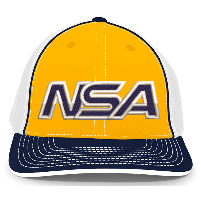 Small / Medium / Navy-Gold