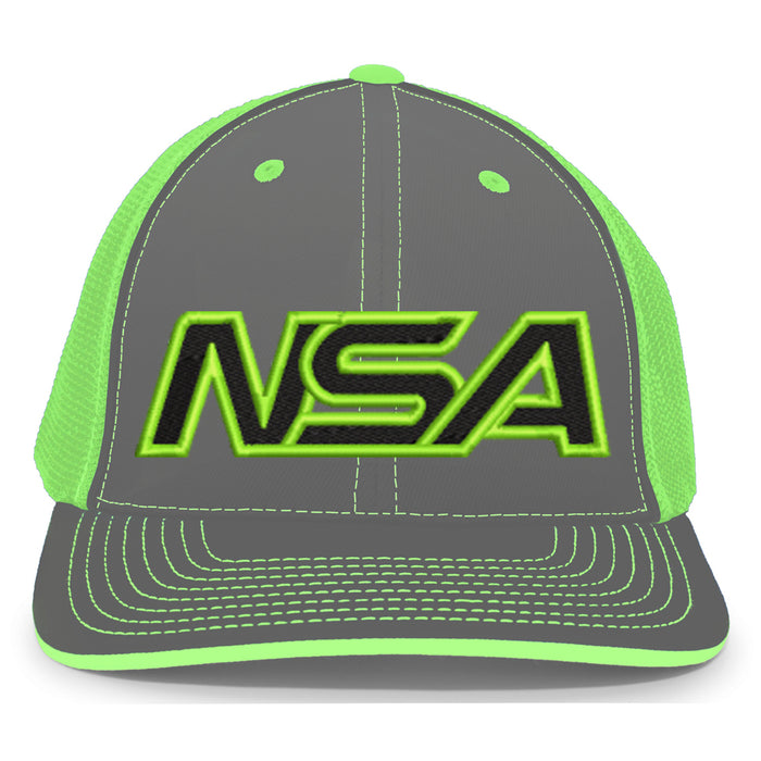 Small / Medium / Graphite-Neon Green