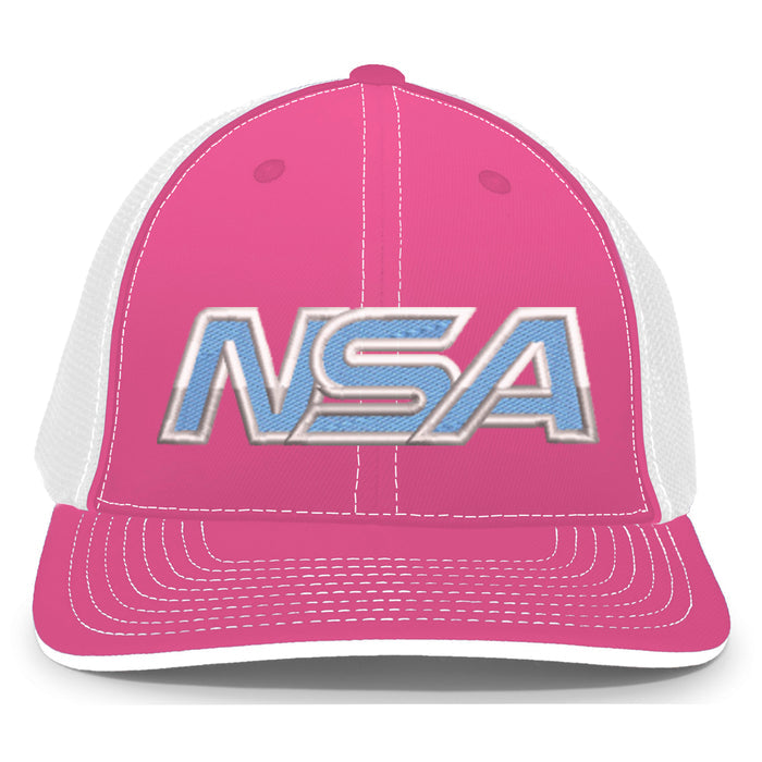Small / Medium / Pink-White-Columbia Blue