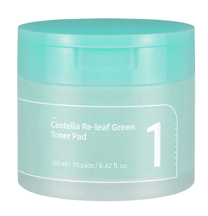 Numbuzin | No.1 Centella Re-Leaf Green Toner Pad - skin28