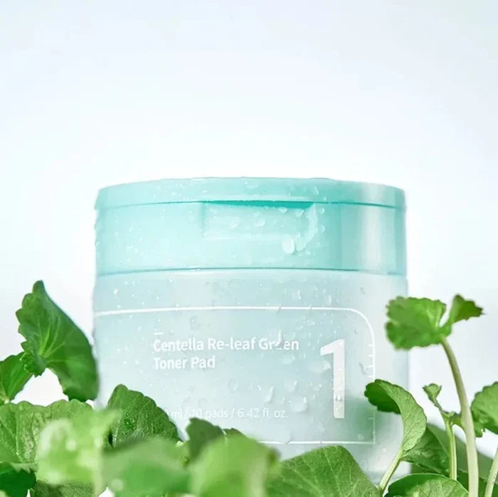 Numbuzin | No.1 Centella Re-Leaf Green Toner Pad - skin28