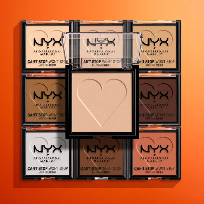 NYX Can't Stop Won't Stop Mattifying Powder باودر مطفي من نيكس