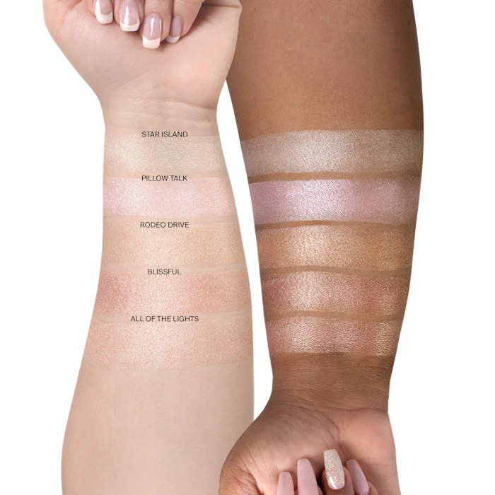 OFRA Highlighter liquid to baked formula create show stopping All of the lights هايلايت اوفرا الرباعي